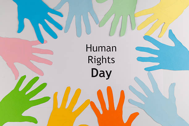 istock Paper hands forming a sun shape on white background for Human Rights Day representing hope and a bright future for global civil rights. 2253472168