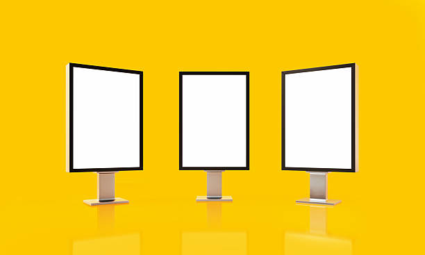 istock Billboard - Retail Displays On Yellow Background 2253473047