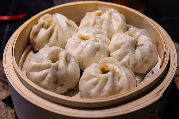 istock a basket of steamed buns 2253479093