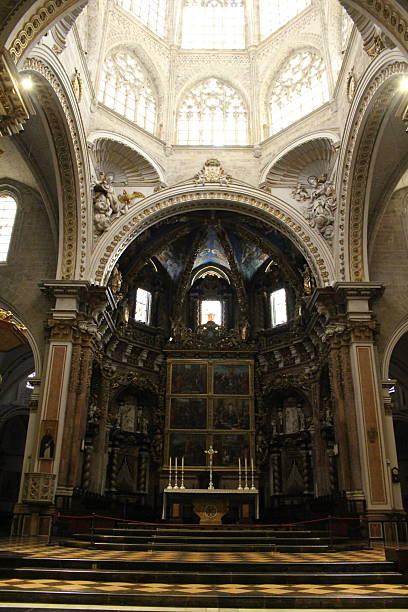 istock Altar and tabernacle of Valencia Cathedral, July 2024. 2253493987