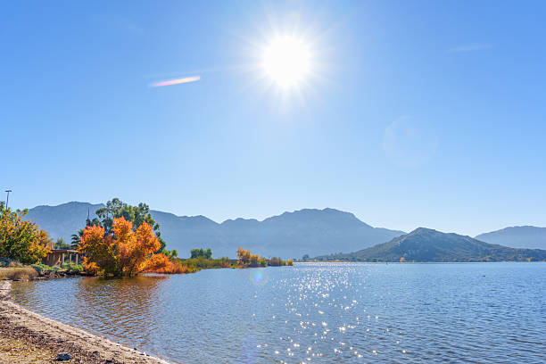 istock Autumn Colors Reflecting on Sunny Lake Perris Waters 2253495798