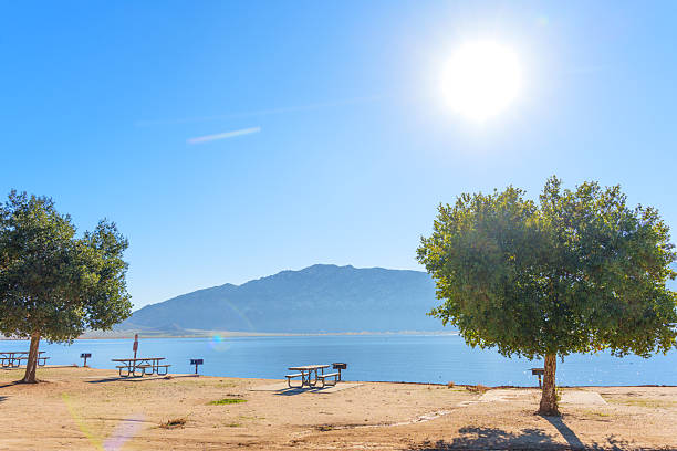 istock Lake Perris State Recreation Area Under Vibrant Sun 2253495842