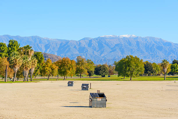 istock Snow-Capped Peaks Over Lake Perris Park 2253496017