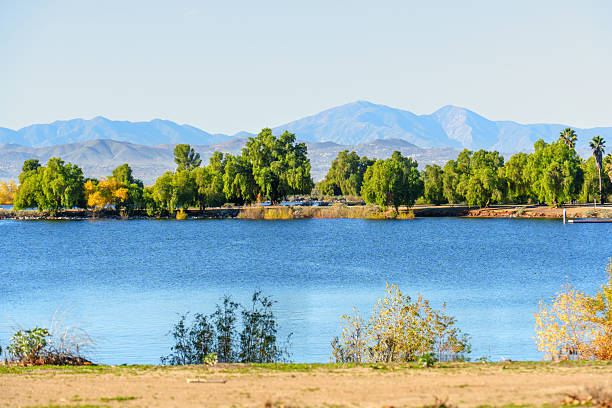 istock Lake Perris Shoreline with Distant Mountains 2253496029