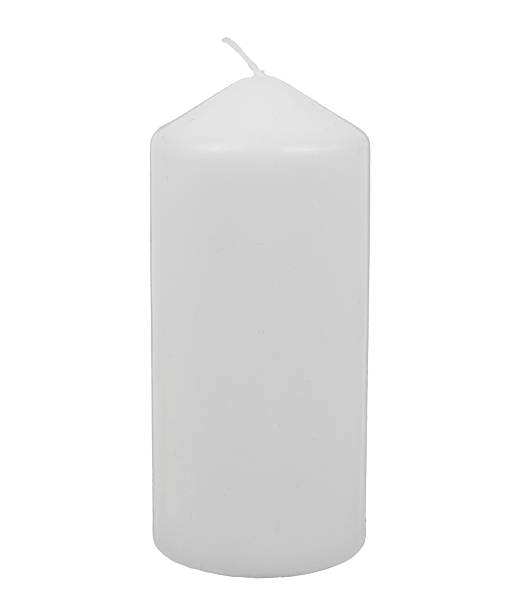 istock white wax candle isolated on white 2253501165