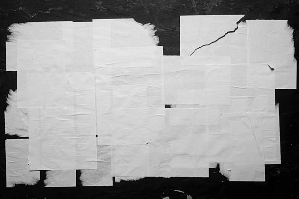 istock sheets of paper on a notice board 2253501462