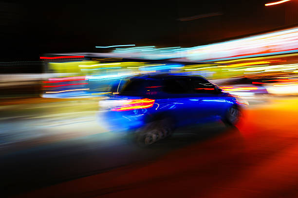 istock City traffic at night, with motion blur 2253506723
