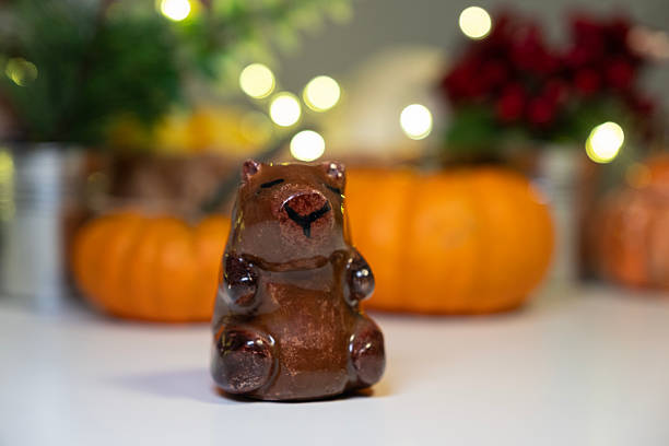 Handmade Porcelain Capybara Pet