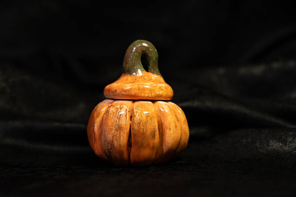 istock Handmade Porcelain Miniature Pumpkin 2253525023