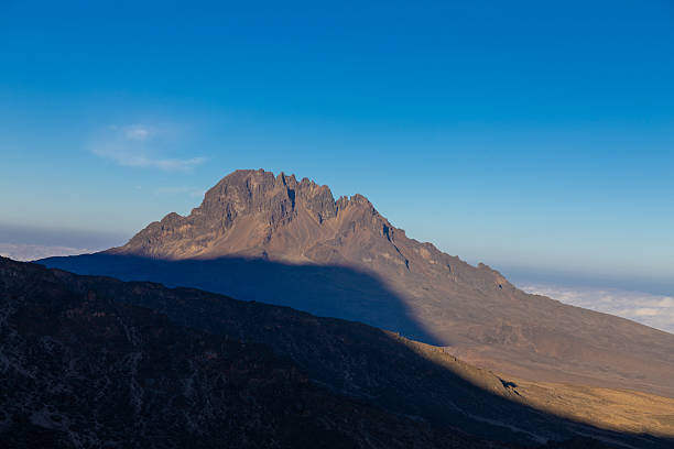 istock Mawenzi mountain view from Kilimanjaro summit showing sharp volcanic peaks, alpine desert terrain, and high altitude landscape 2253526161
