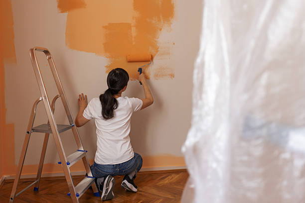 istock Woman Taking Control of Her Space Through Interior Painting 2253526199