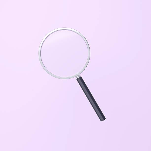 istock Simple 3D image of a magnifying glass 2253539297