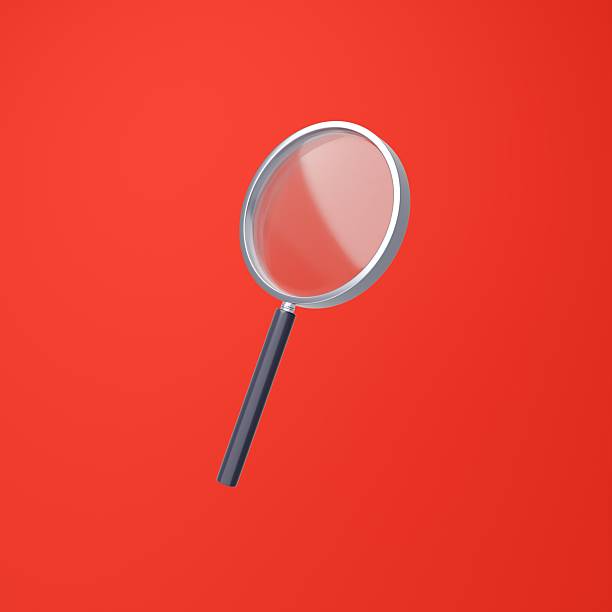 istock Simple 3D image of a magnifying glass 2253539298