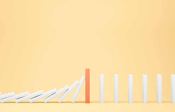 istock Simple 3D image of dominoes 2253539340