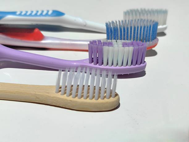 istock Toothbrushes come in different types of bristles, such as soft and medium, to meet the needs of different gums. 2253546315