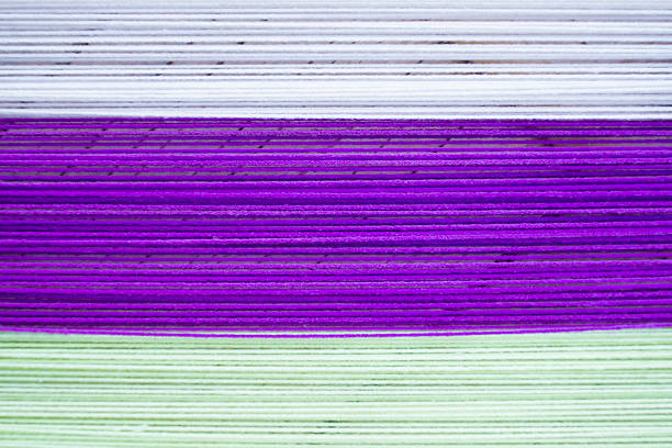 Aluminum profile powder coating color samples.