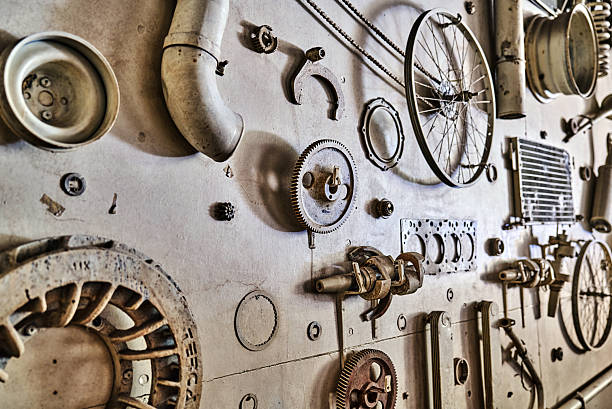 Vintage Car Parts Background