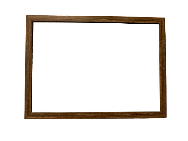 istock brown wood picture art frame 2253556728