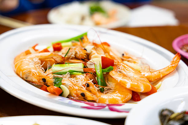 the enticing texture of Blanched Sand Shrimp