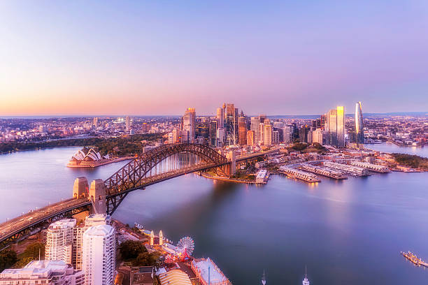 istock d Sydney Lavender bay over Bridge to CBD 2253562019