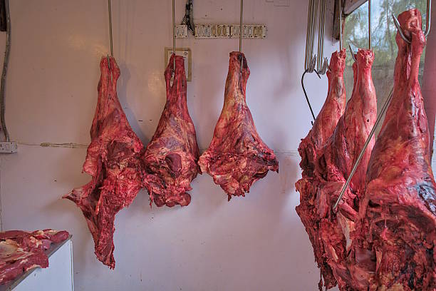 istock Meat shop in Paro, Bhutan 2253587636