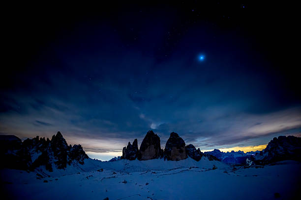 istock Winter Dolomites mountain landscape with snow covered peaks 2253591593