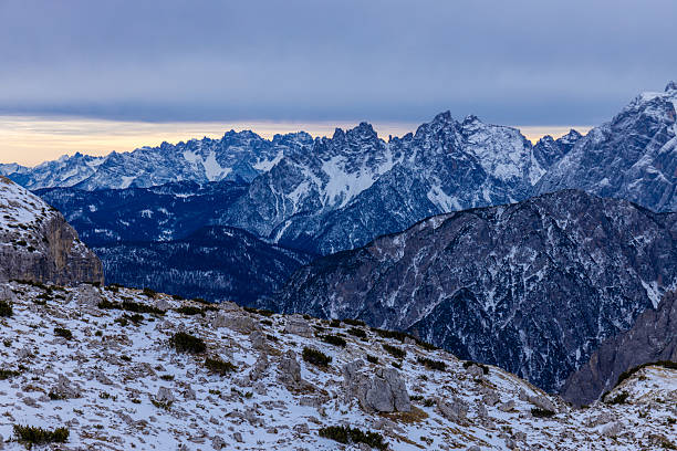 istock Winter Dolomites mountain landscape with snow covered peaks 2253594141
