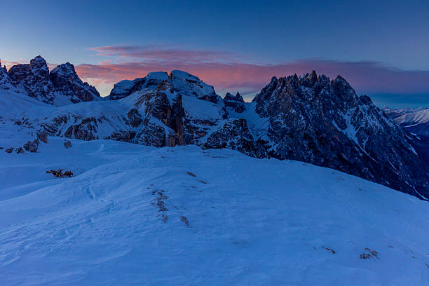 istock Winter Dolomites mountain landscape with snow covered peaks 2253595628