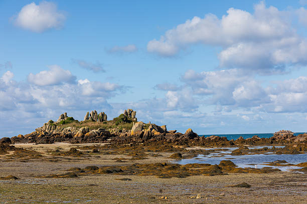 istock Low Tide Seascape at Chausey Islands, Normandy 2253601266