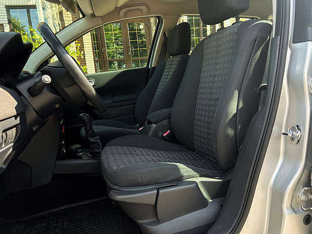 istock The modern vehicle interior features comfortable seating that ensures a pleasant ride along with a sleek dashboard design that adds to the aesthetic appeal and enhances user experience 2253614145