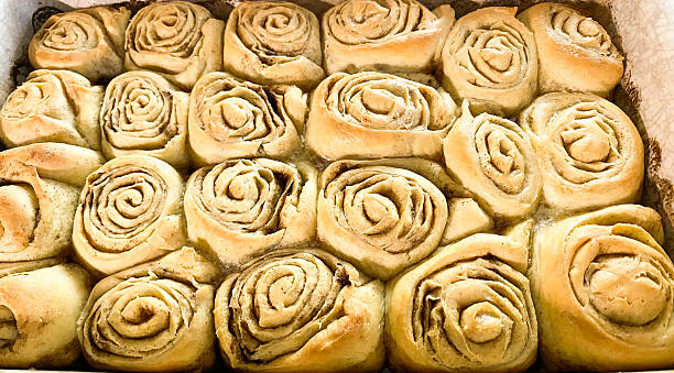 Cardamom Roll.\nA Swedish specialty.\nPhotographed at a cafe terrace.