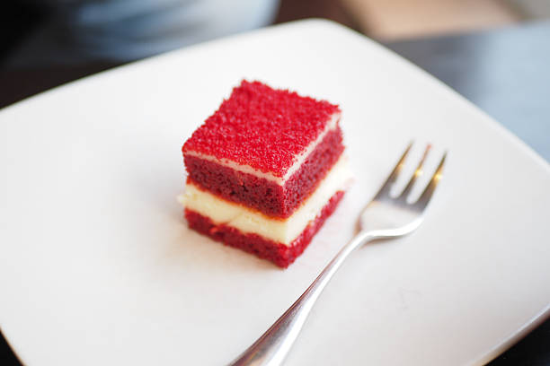 a slice of chocolate strawberry cake. on white background