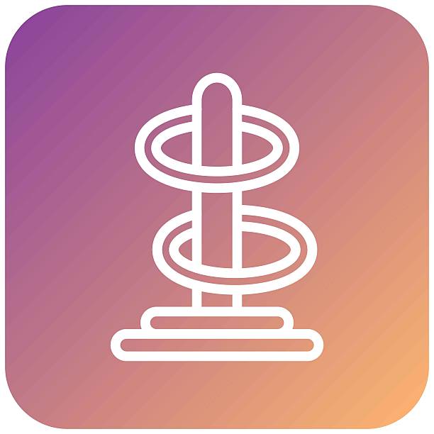 Vector Design Ring Toss Icon Style