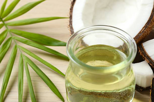 istock Jar of coconut oil on the table 2253635764