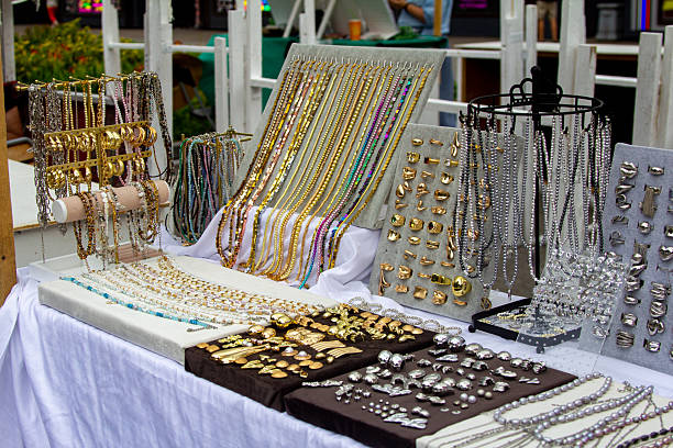 istock Various gold-plated and precious metal jewelry 2253636821