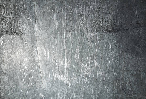 istock Texture of metal background, steel sheet with scratched pattern 2253637644