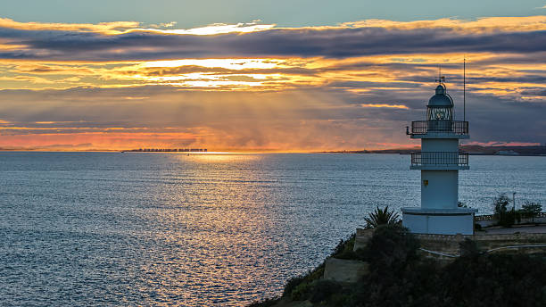 istock Cabo de las Huertas Lighthouse , Alicante, Valencia, Spain 2253639424