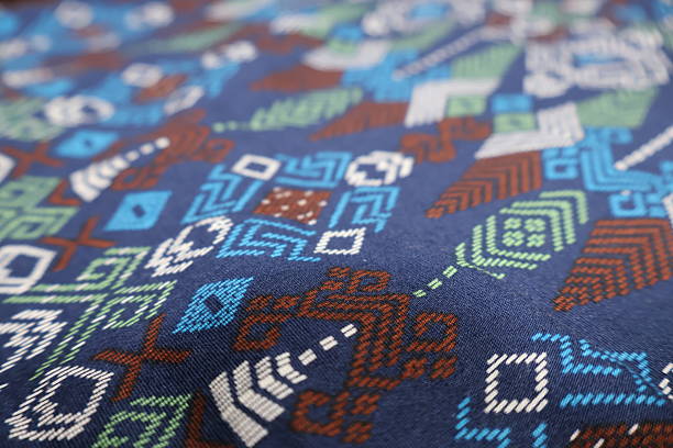 istock Indonesian songket Batik 2253654148