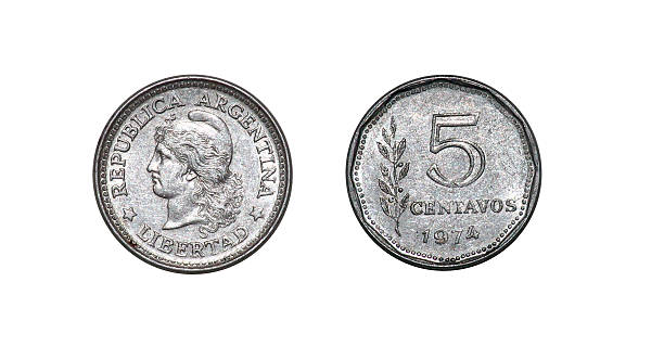 istock Coin 5 centavos. Argentina. 1974 year 2253664296