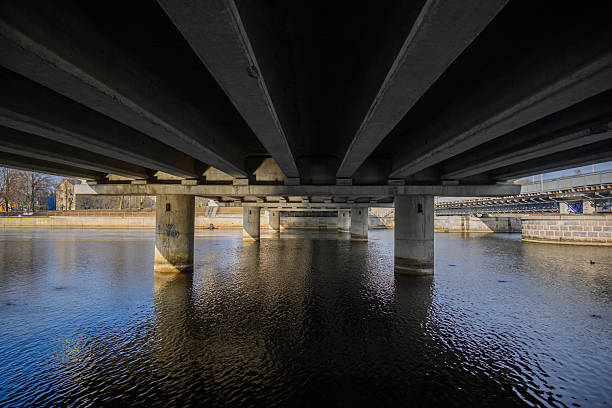 istock Underside of the Liepaja bridges. 2253664506