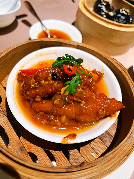 istock Big prawns in red sauce 2253670543