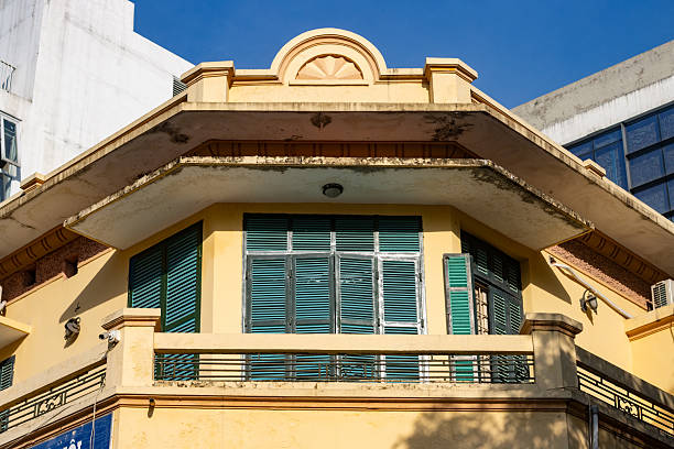 Ho Chi Minh City, Vietnam - ‎‎‎‎‎‎‎December 17, 2019 : Old Apartment In Central Of Ho Chi Minh City.