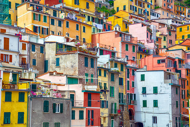 Manarola is one of the five towns that make up the Cinque Terre region in Italy