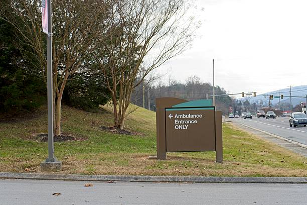 istock Ambulance Entrance Only 2253677129