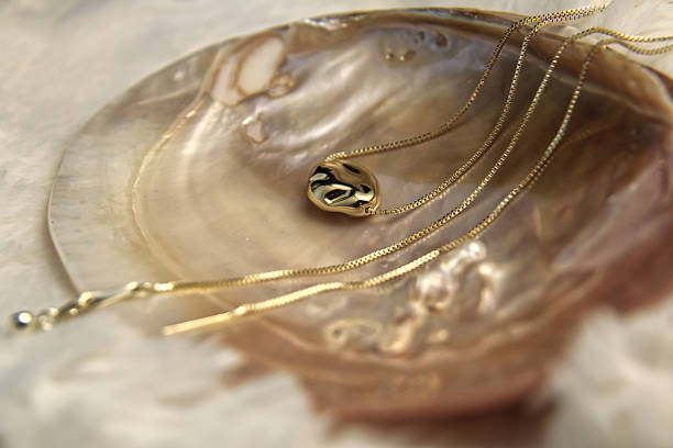 istock gold plated necklace 2253677724