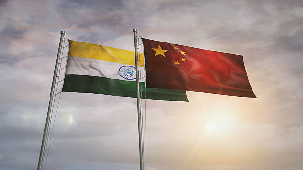 istock China and India waving flags 3d illustration 2253683153
