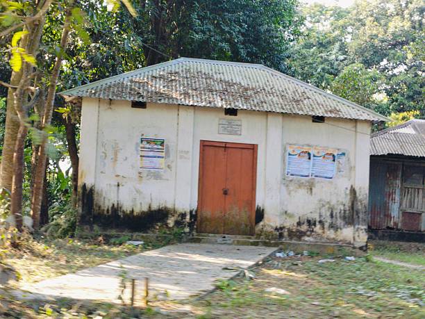 istock Small rural house with tin roof 2253689922