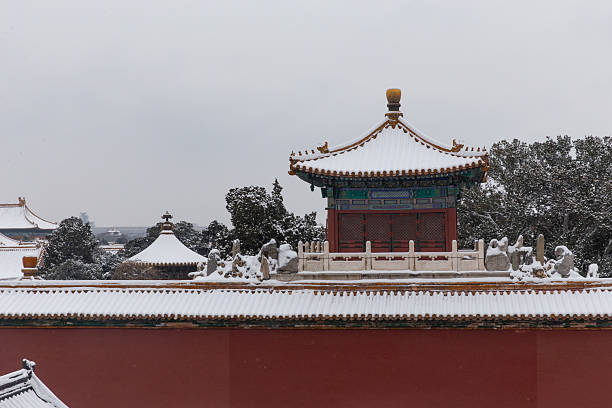 China Bejing Forbidden City Palace complex Temple of Heavanly Peace.