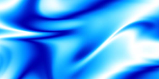 abstract blue background, blue and white blurred background