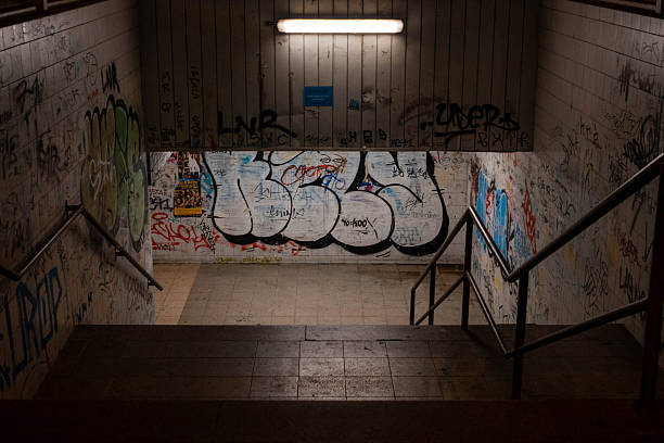 England - London - Leake Street Arches \n\nLeake Street Tunnel, more commonly known as the The graffiti tunnelis one of London's coolest street art venues.\n\nNestled beneath Waterloo station, it's an ever-changing canvas of colorful murals.\n\nFocus on this popular venue for street art lovers\n\nApril 6, 2025